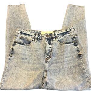 Soft Surroundings Women’s Jeans Sz 8 Stretch High Rise Slim Skinny Leg Acid Wash